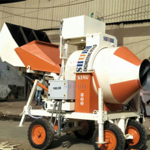 800 Ltr reversible concrete mixer